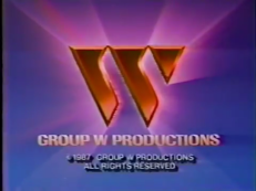 Group W Productions (1987) w/ Copyright notice