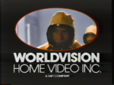 1983 Worldvision Home Video logo (variant)