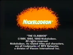 Nickelodeon Home Media Endcaps - Closing Logos