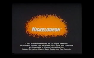 Nickelodeon Home Media Endcaps - Closing Logos