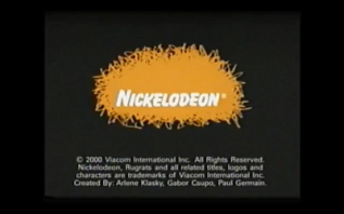 Nickelodeon Home Media Endcaps - Closing Logos